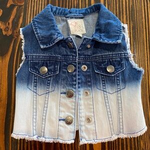 Children’s Pace denim vest girls size 4
